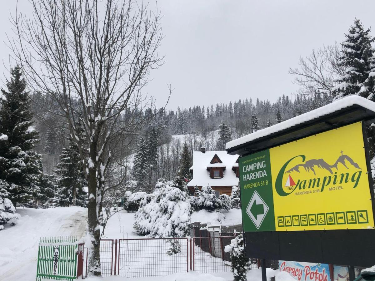 Camping Harenda Pokoje Goscinne I Domki Zakopane Kültér fotó